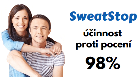 sweatstop maximální účinnost proti pocení